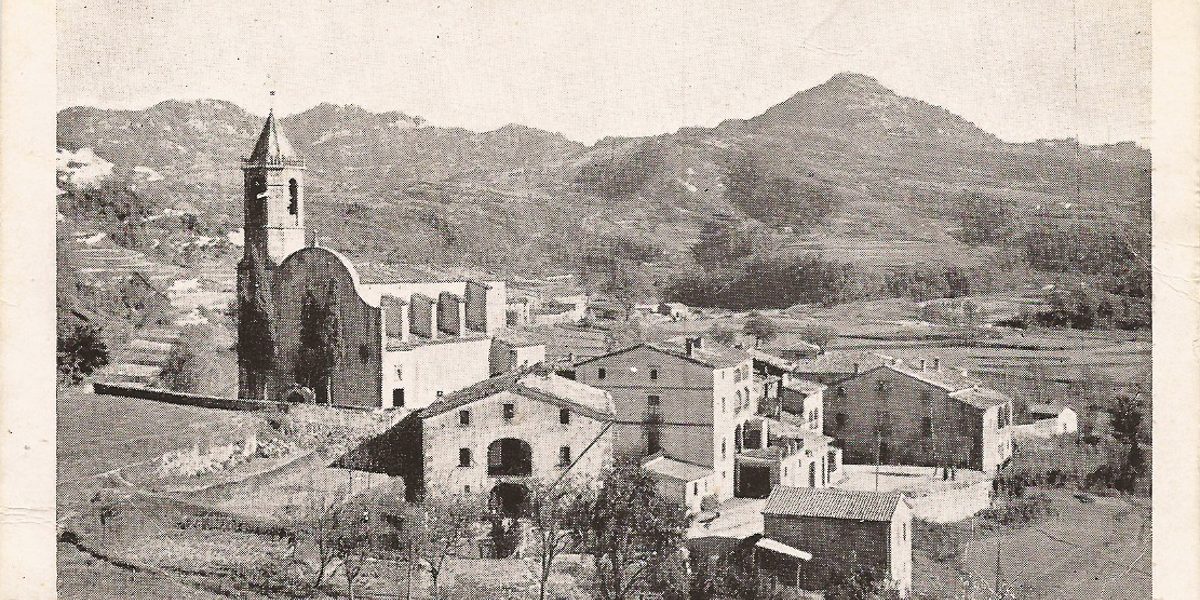 VIDRA Aspecte panoramic amb Puig Cubell