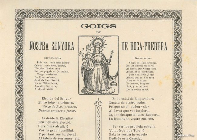 Roca Prebera 1894-2