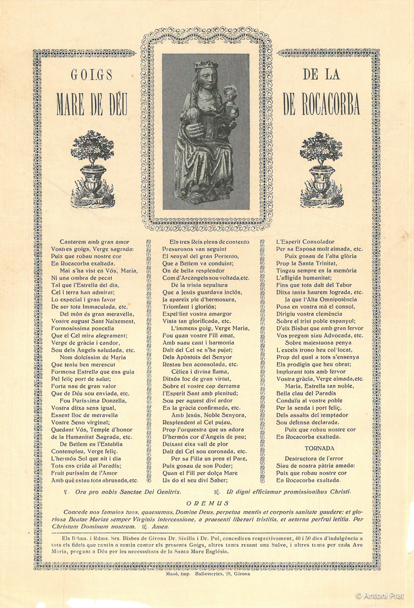 Rocacorba sense data