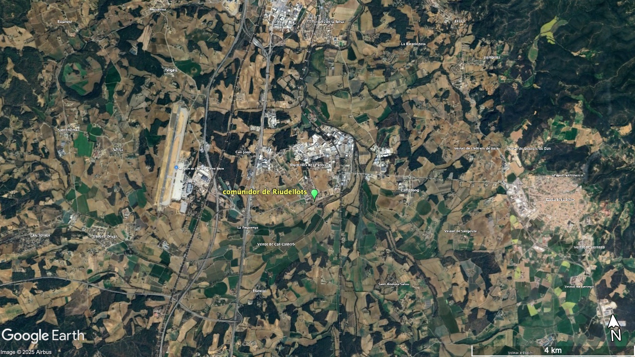 comunidor Riudellots lluny