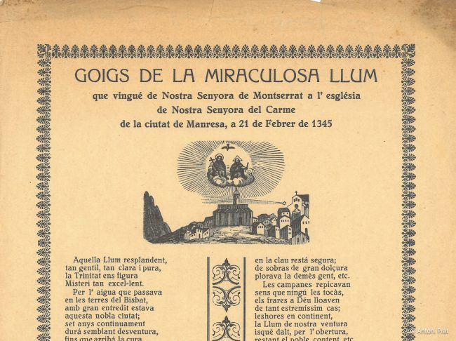 Miraculosa Llum 1933-2