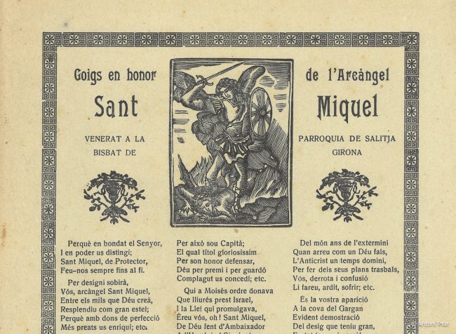 Sant Miquel sense data