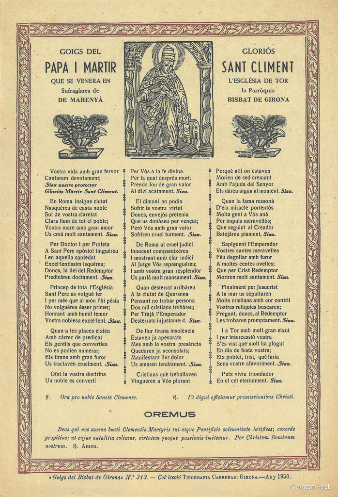Sant Climent 1950