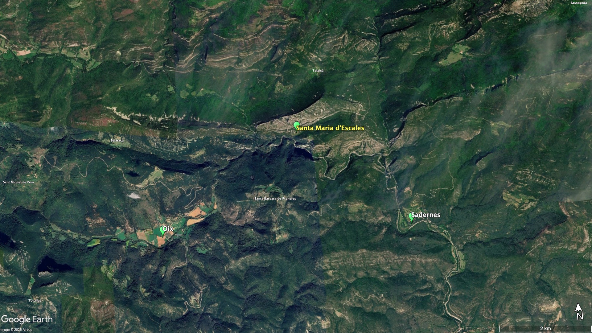 Escales lluny