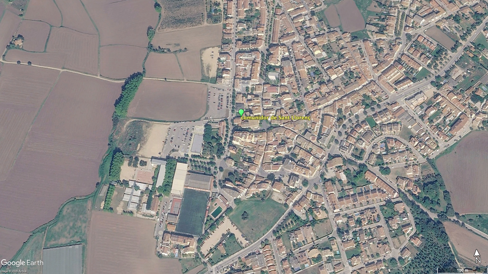 Sant Llorenç a prop