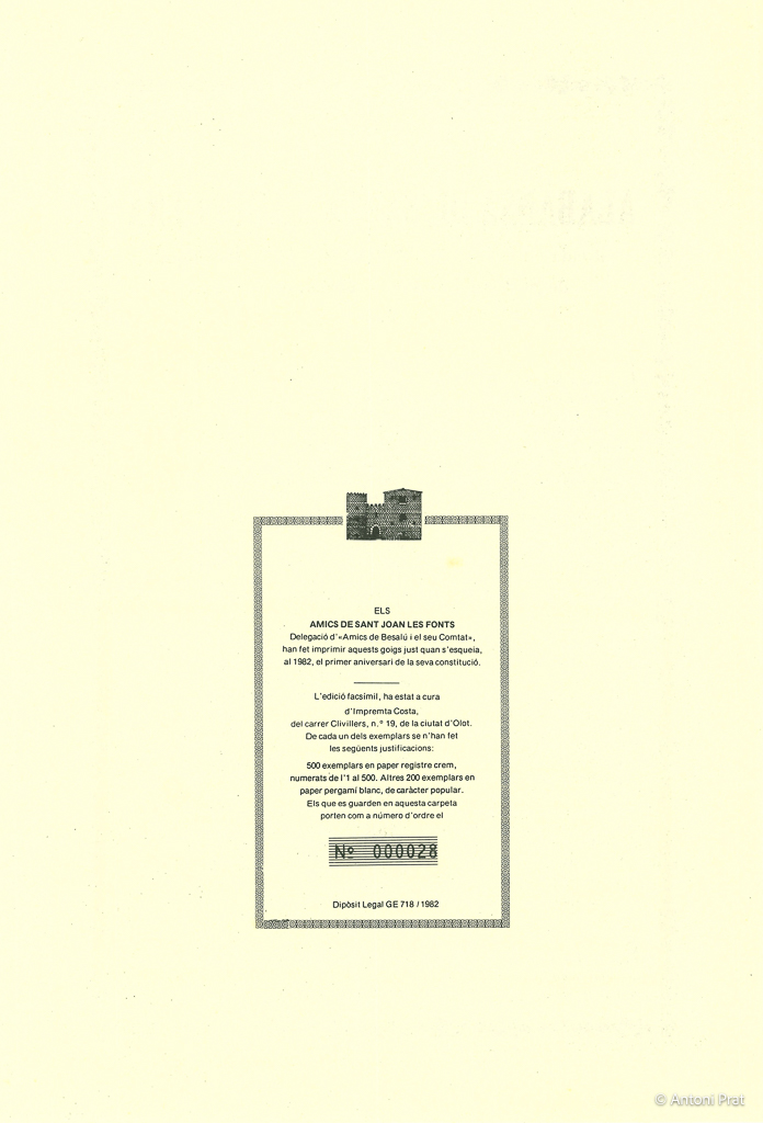 Santa Magdalena 1982 1 revers