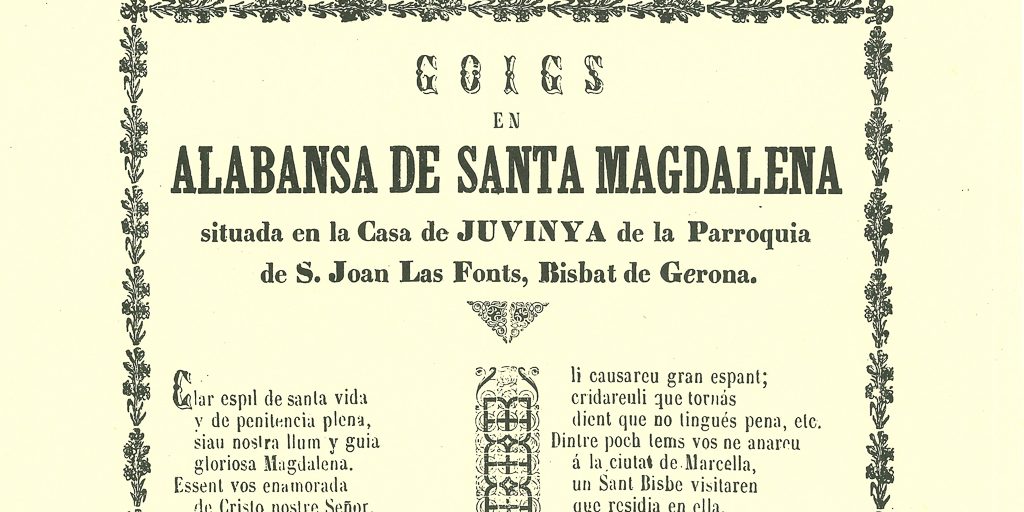 Santa Magdalena 1982-2